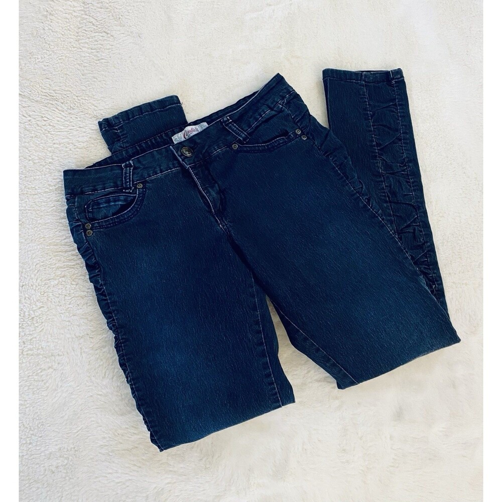 Vintage Candieβs Dark Wash Skinny Jeans Size 13